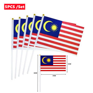 FY Malaysia Flag Bendera Malaysia Jalur Gemilang National Day Hari Kebangsaan Bendara Gantung Hand Flag Car Flag State Flag 马来西亚国旗