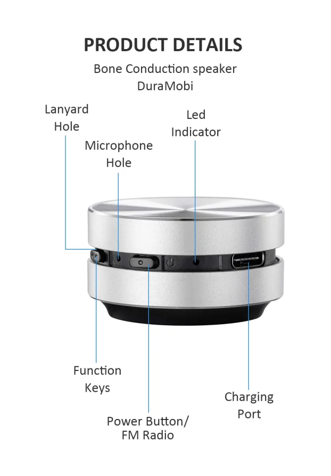 bluetooth speaker vibration Bluetooth Vibrating Induction Speaker