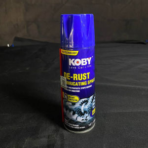 Koby De-Rust 200ml Lubricating Spray for Cars - Rust Prevention Instant Penetration Stops Moisture