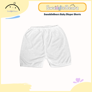 SwaddleBearz Comfy Cotton Baby Shorts for 0-12 Months - Newborn to Toddler Sleepwear