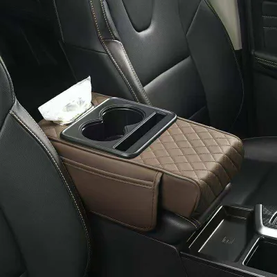 BECORATE Car Multifunctional Armrest Box Height Increasing Pad