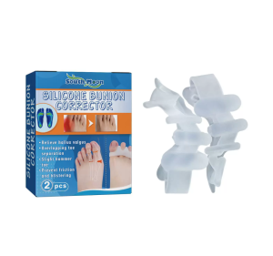 South Moon Silicone Bunion Corrector Toe Protector Silicone Bunion Corrector Relieve Foot Pressure Hallux Valgus Protector Nail Tools Foot Care Toe Separator  Foot Corrector Thumb Finger Straightener Foot Care Tool