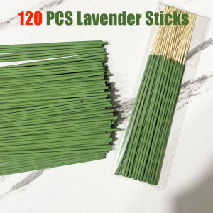 120PCS Mosquito Repellent Incense Stick Citronella Lemongrass Outdoor Mosquito Repellent Incense