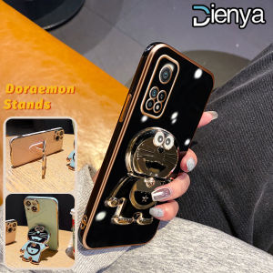 DIENYA Casing Ponsel untuk untuk Xiaomi 13T Pro 10T Pro 11 Lite 4G 11 Lite 5G Ne 13 Pro Redmi K30s K60 Ultra Poco F1 Case pelindung wadah Hp Telepon anti Phone Stands guncangan Cases lembut Gel silika Kesing lucu Casing kartun Doraemon Softcase