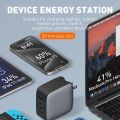 Charger 100W 3 USB-C PD 3.0 QC 3.0 4 Port USB LDNIO Q408 untuk Gadget Smartphone. 