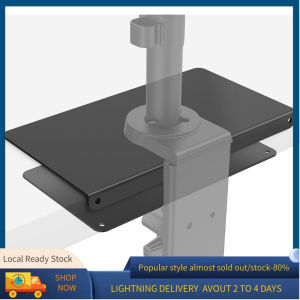 Steel Monitor Mount Reinforcement Plate for Fragile Tabletop Steel Bracket Plate Fits Most Monitor