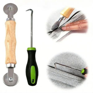Screen Window Spline Roller Stainless Steel Rubber Rolling Wheel Tools Household Window Screening Installation Tools