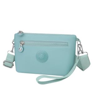 กระเป๋าผ้าไนลอน สะพายได้ ดีไซน์สวย (GC-102) กันละอองน้ำ ใส่โทรศัพท์มือถือได้ เหมาะทุกสไตล์