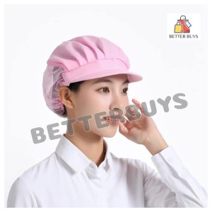 BETTER BUYS 1pcs Cook Men Women Kitchen Baker Chef Elastic Cap Dustproof Hat Catering