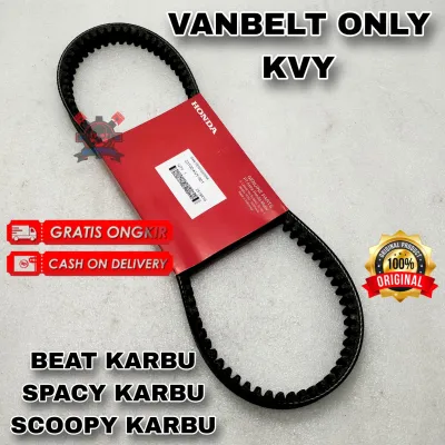VANBELT ONLY HONDA BEAT KARBU KVY V BELT BEAT KARBU SPACY KARBU SCOOPY KARBU ASLI ORIGINAL HONDA AHM