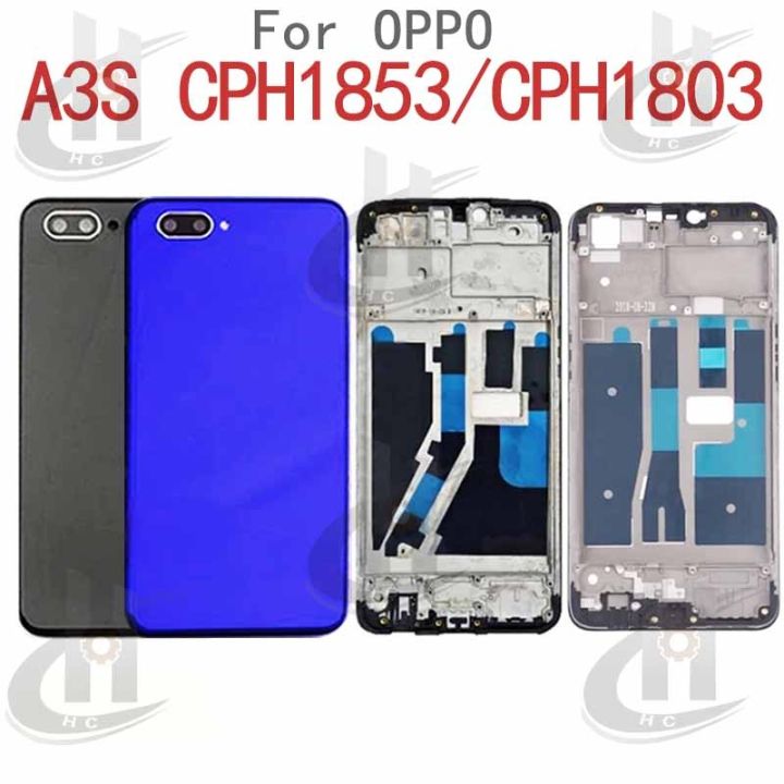 For OPPO A3s CPH1803 CPH1853 Battery Back cover Housing