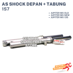 (YAMAHA) SATU SET AS SHOCK DEPAN + TABUNG 1S7 JUPITER MX OLD NEW 135 / AS SHOK DEPAN / SIL TUTUP ABU / SIL SHOK / TUTUP DEBU / SKOK TABUNG / OLI SHOCK