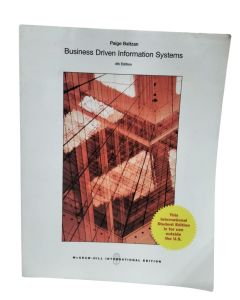 (PRELOVED) Business Driven Information System- Fourth Edition