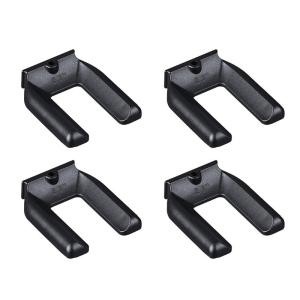 4pcs universals ghế bánh xe Stopper đồ nội thất giác bệ đỡ gỗ cứng đệm chân bàn Ghế bảo vệ sàn chân đồ nội thất Caster lớp phủ chống trượt Pad