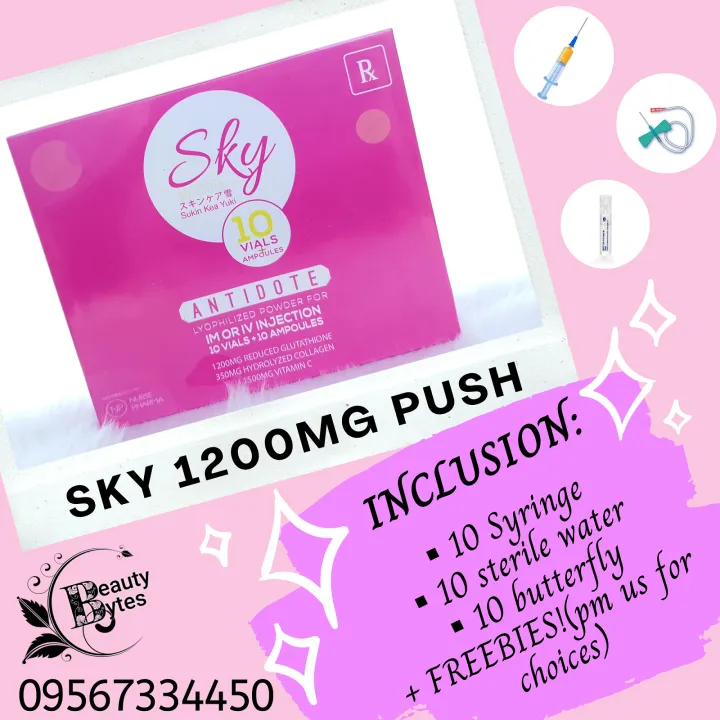 sky glutathione iv review W/ IV: SKY GLUTATHIONE IV 1200mg by Beauty Bytes