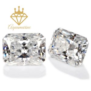 (Size 3x5 mm) Kim cương nhân tạo Moissanite giác cắt Radiant