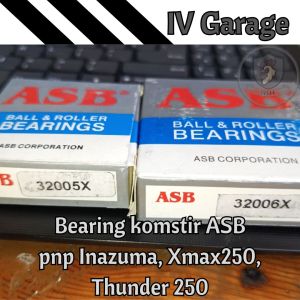 1 set atas bawah komstir bambu R25 Xmax250 KLX250 Inazuma Komstir racing Bearing ASB 32006x 32005x