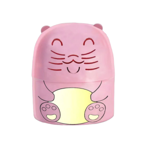 Blue bubble toilet cleaner artifact