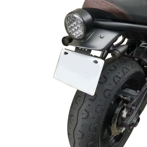 Motorbike For Yamaha XSR700 XSR 700 2015-2023 Rear Registration Bracket License Plate Holder Frame Tail Tidy with LED Light