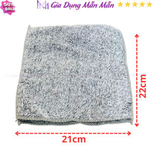 SKU99 - Khăn than tre lau xe lau bếp loại to 25x25cm siêu thấm hút