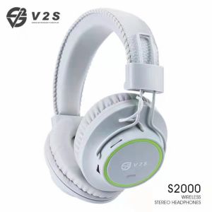 V2S S2000 Wireless Headphone Music Player Sound for Calls Music TF Card Play Fm Radio Super Bass