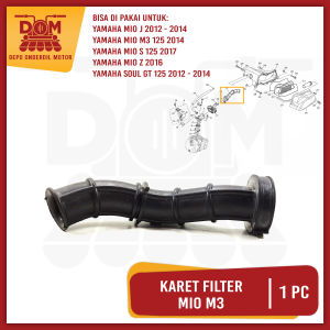 Karet Filter Mio J Mio M3 (PSP) Joint Sambungan Karbu Karburator Ke Saringan Udara Yamaha Mio J