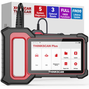 THINKCAR Thinkscan Plus S4 Lifetime update Car Diagnostic Tool for malaysia cars and All OBD2 Cars ECM/TCM/ABS/SRS/BCM System DIY 3 Reset Services OBD2 Auto Scanner