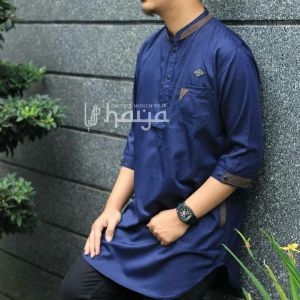Baju Koko Katun Panjang Bahan Dengan Premium Muslim Kemko Dewasa Hemat Kombinasi Pendek Polos Pria