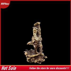 【COD】🔥🔥🔥 Brass Pirate Monster Caribbean 1 64 Figurine Miniature Landscape Display Model Mini Figurines Ornaments