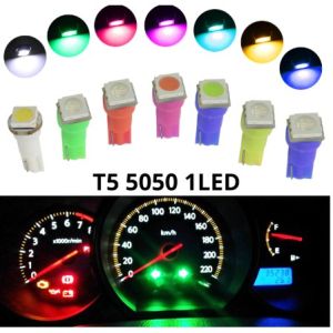 Lampu LED T5 Spedometer Lampu Speedometer COB Lampu Mobil Motor 12v DC
