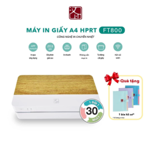 [Chính Hãng] Máy in A4 HPRT FT800 – In chuyển nhiệt không cần mực kết nối Bluetooth/WiFi