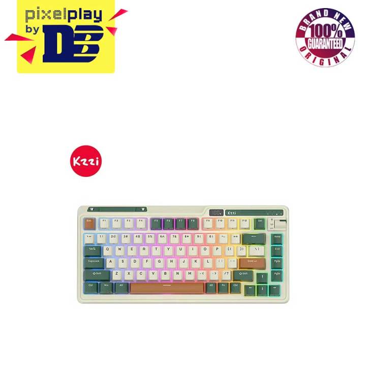 KZZI K75 Pro TriMode RGB 82 Keys HotSwappable Mechanical Keyboard