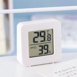 Mini Digital Thermometer Hygrometer With Clear LCD Display For Home Nursery Greenhouse