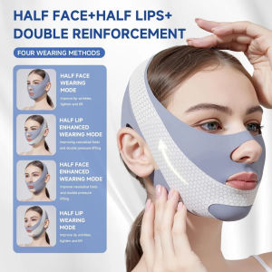 Đai Nâng Cơ Mặt V-Line Co Giãn – Mặt Nạ Nâng Cằm Dây Dán | Đai Điều Chỉnh Ôm Sát Khuôn Mặt Nam Nữ
