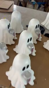 Sản phẩm hot trang trí không khí lễ hội ma quỷ kệ ma quỷ dễ thương bằng nhựa resin đồ trang trí Halloween.