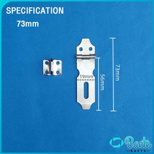 Baete Safety Hasp Latch Lock Stainless Steel Cabinet / Door Latches with Screws