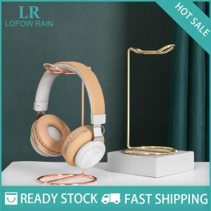 LF Wholesale✨Flash Sale ✨ Headphone Stand Metal Support Headset Stand Rack Cute Bluetooth Wireless headphones holder Support Gamer Helmet