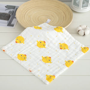 Infant Baby 6 Layer Gauze Soft Cotton Handkerchief Sapu Tangan Square Hand Towel Wipes Washcloth bayi tuala mulut
