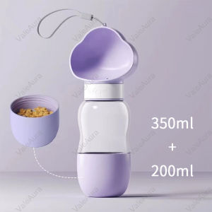 Hydration Bottle For Dogs – Portable Design With Built-In Bowl