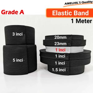 (Meter) Soft Elastic Band Polyester Elastic Band Getah Kain Lembut Getah Pinggang Getah Jahit Getah Jahitan Getah Seluar