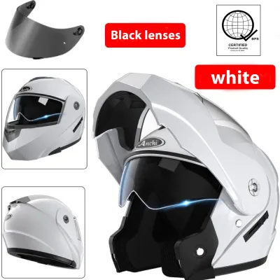 AENXRD #777 Helmet motorcycle Full Face modular helmet for motorcycle Dual Visor Motor Helmet with BPS/ICC certified