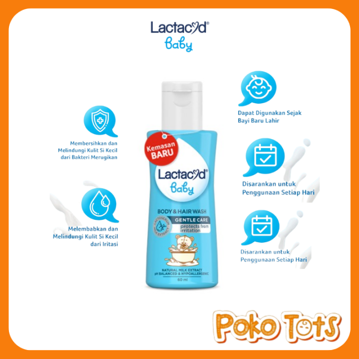 Lactacyd Baby Liquid Soap 60ml Sabun Mandi Cair Bayi Anti Iritasi