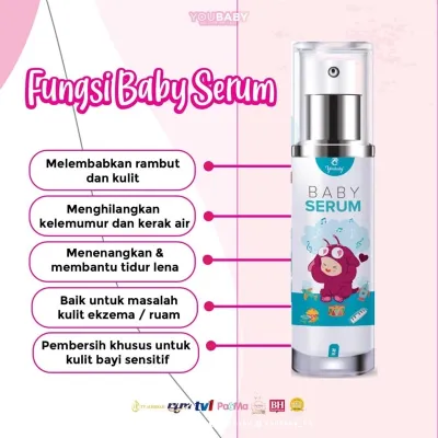 Youbaby cream shower gel serum travel pack rescue kit and combo gift set original HQ for cough fever flu eczema kahak ruam demam kuning for baby TMY49000180