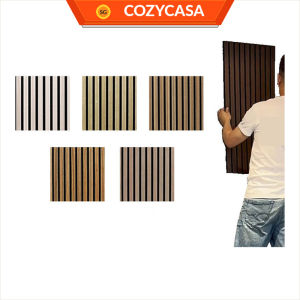 【COZYCASA】3D Soundproof Panel | Self-Adhesive Sound-Absorbing Wall Panel (60×60cm)