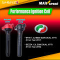 Shenzo Maxspeed Racing Coil Berprestasi Tinggi Jepun Untuk Perodua Myvi 1.5L M800 Bezza 1.3L B300. 