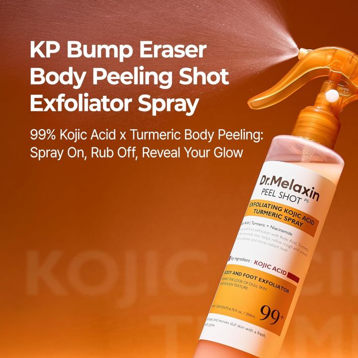 Dr.Melaxin%20Peel%20Shot%20Keratin%20Care%20Kojic%20Acid%20Turmeric%20Scrubs%20Spray%20200ml%20%7C%20Korean%20Cosmetics%20-%20Image%202