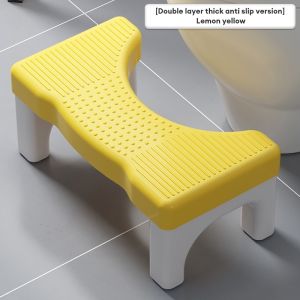 Toilet footstool bathroom anti slip footstool adult toilet Sturdy childrens bathroom chair 马桶脚凳