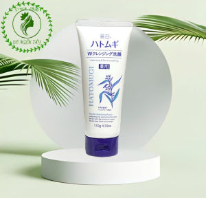 Sữa Rửa Mặt Hatomugi Ý Dĩ Trắng Da Dưỡng Ẩm Cleansing Facial Foam 130g