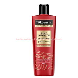 Tresemme 340ml Keratin Smooth Shampoo Conditioner Treseme Konditioner Maroon Putih Keratinbond Salon Quality