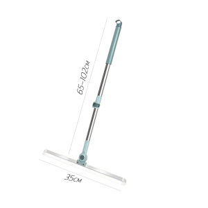 ไม้ปาดน้ำ 50cm ไม้กวาดรีดน้ำ ไม้รีดน้ำพื้น ไม้กวาด ไม้กวาดซิลิโคน ปรับความยาวได้ ปรับหมุนได้ 180° สำหรับกวาดน้ำและฝุ่น